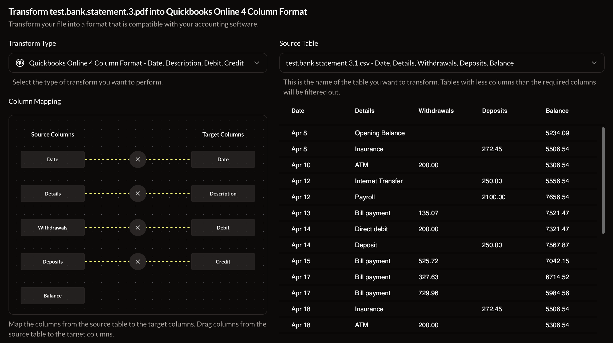 Quickbooks Online Integration