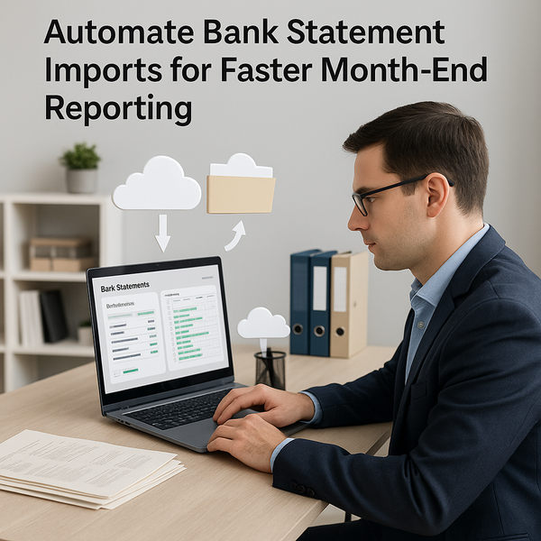 How CPAs Can Automate Bank Statement Imports for Faster Month-End Reporting