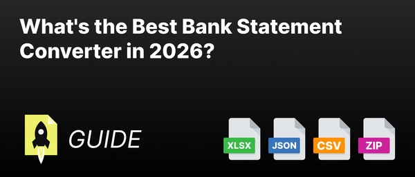 What's the Best Bank Statement Converter in 2026?